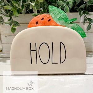 Rae Dunn “Hold” Napkin Holder